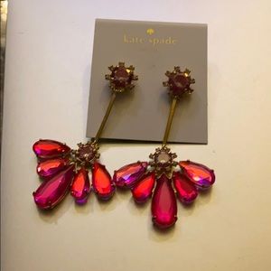Kate Spade earrings in pink